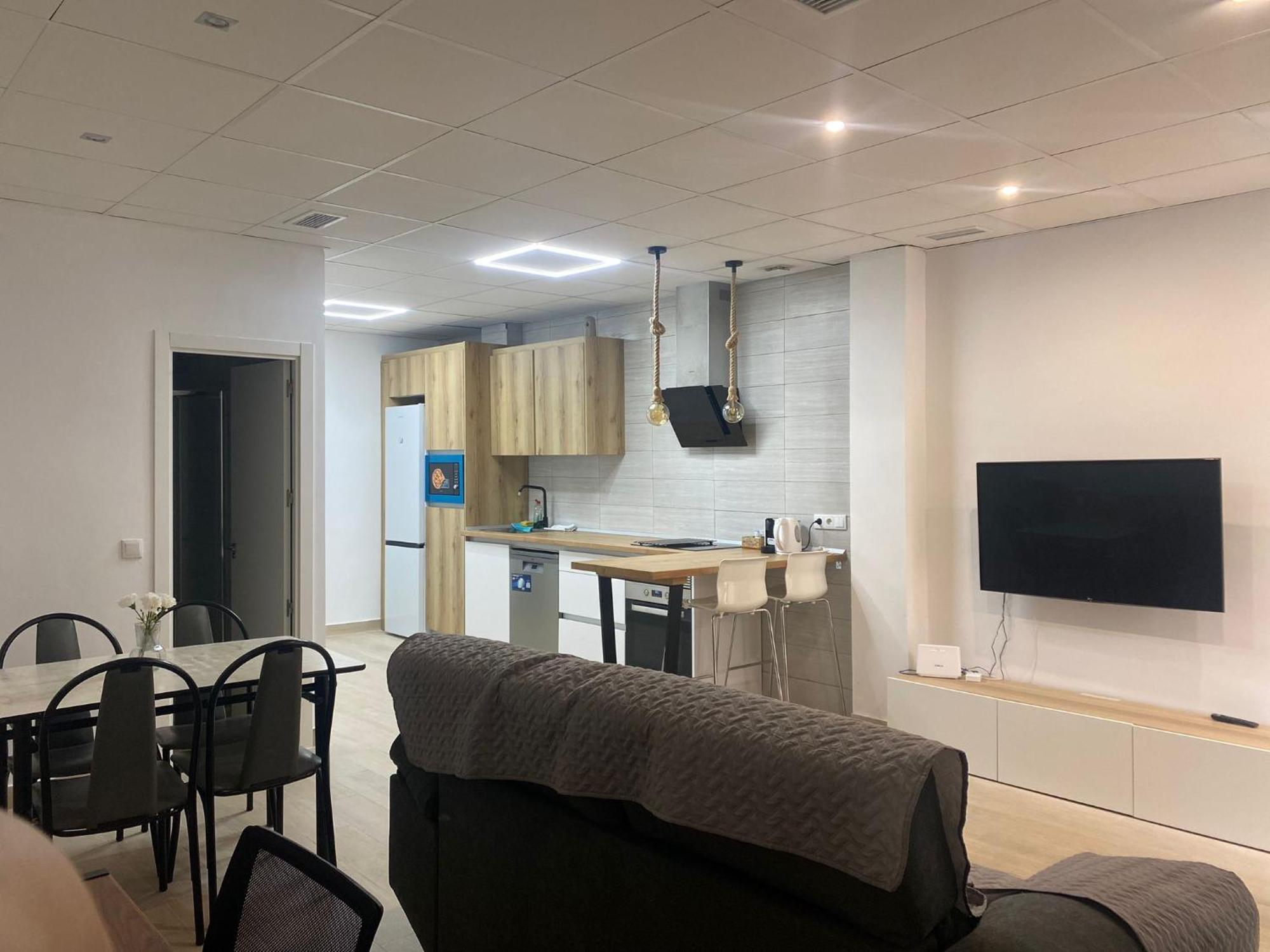 Planta Baja Moderna Y Nueva A Estrenar En El Centro Ciudad 2 Habitaciones Y 2 Banos Эльче Экстерьер фото